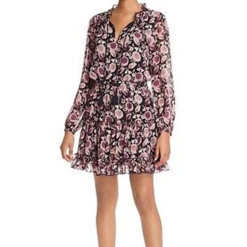 DRESS - Rebecca Minkoff Rosemary Ruffled Floral Mini